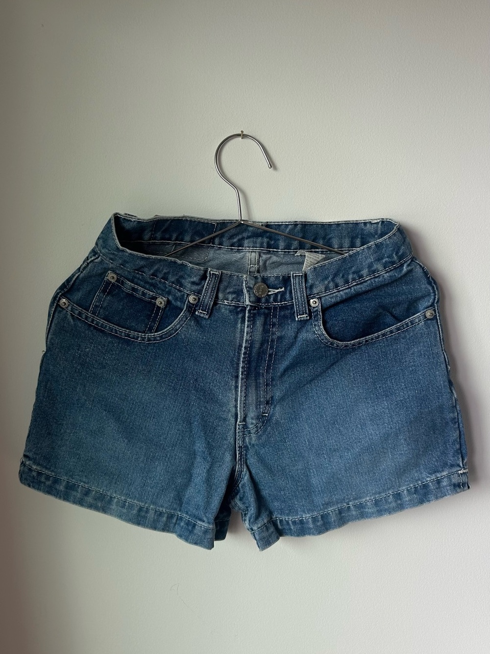 Jordache Women's Dark Blue Denim Jean Shorts